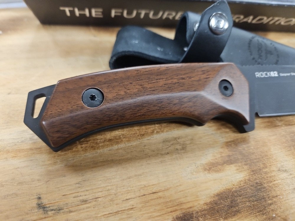 WOOX Rock 62 Knife Walnut Handle