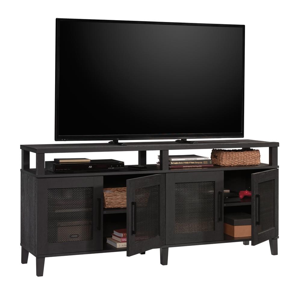 Tiffin Line Credenza, Raven Oak finish