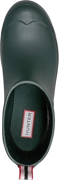 Hunter Women's Play Short Pull On Waterproof Ankle Rain Boots Arctic Moss Size 6