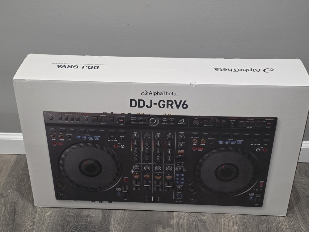 AlphaTheta DDJ-GRV6 4-channel performance DJ controller