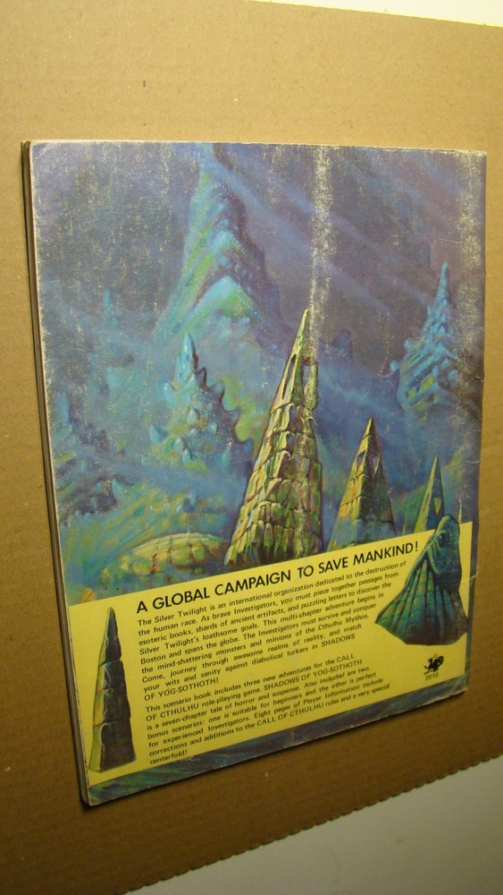 CALL OF CTHULHU - YOG-SOTHOTH *SOLID 1982 ORIGINAL* DUNGEONS DRAGONS - LOVECRAFT