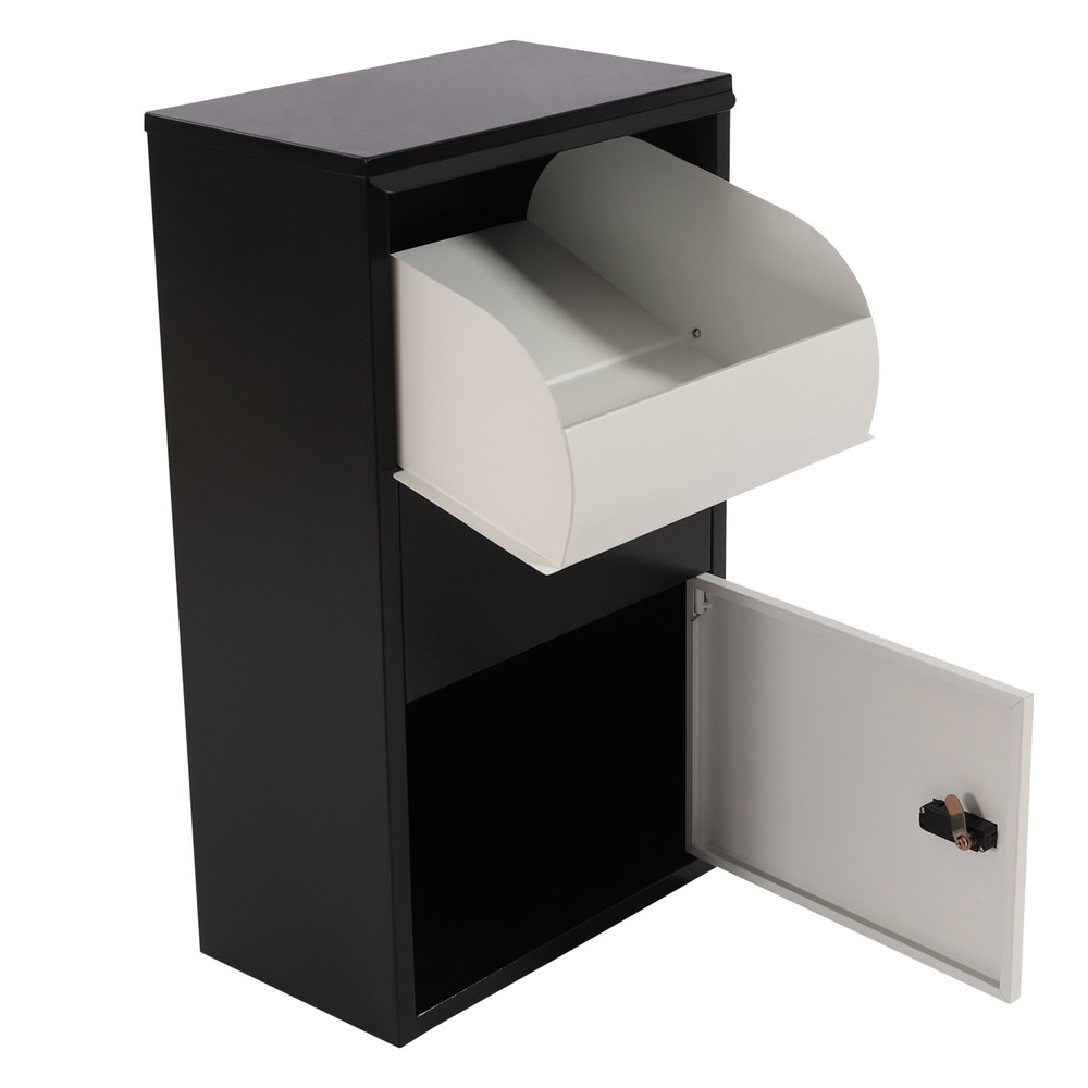 Package Delivery Box, Mail Parcel Drop Box, Lockable Mailbox, Package Container