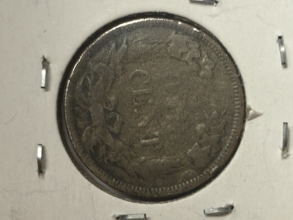 1858 Flying Eagle Cent In Circulated Condition