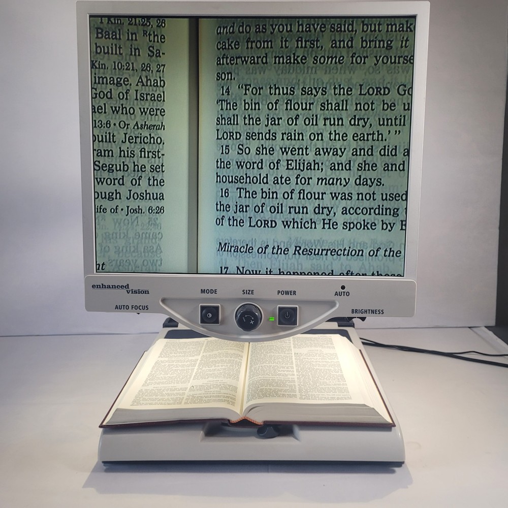 Enhanced Vision Merlin MRVE19A-VA 19" LCD Video Magnifier LV Reader