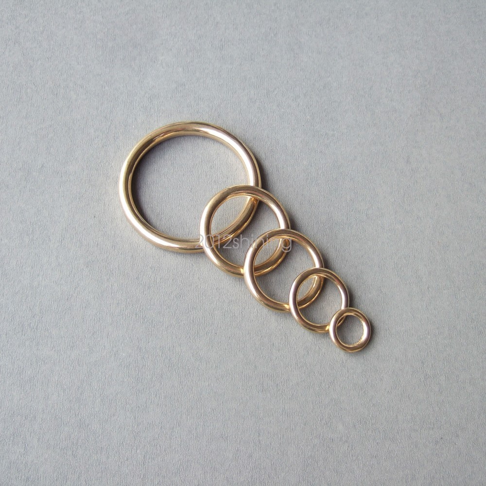 Heavy Duty Cast Solid Brass O Ring 5 Sizes