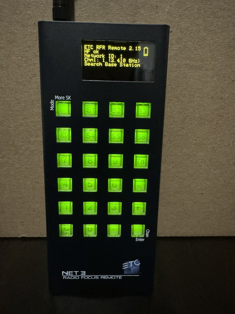 ETC NET 3 Radio Focus Remote Wireless Handheld Transmitter