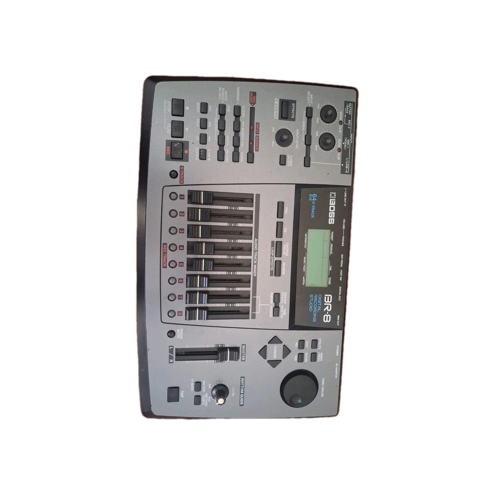 “Boss BR-8 Digital Recording Studio – tested – Missing Knobs