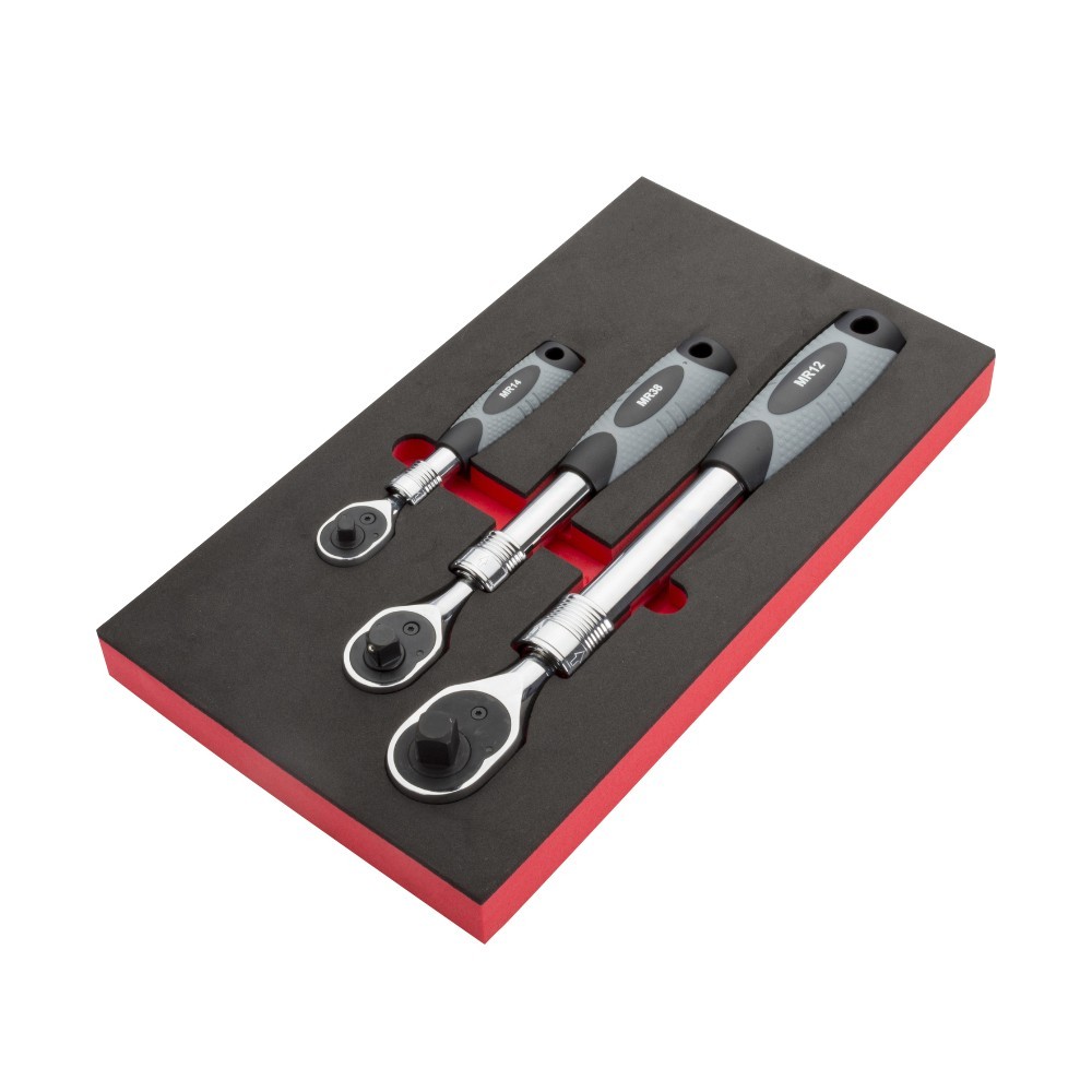 EZ RED MR482 3PC RATCHET SET