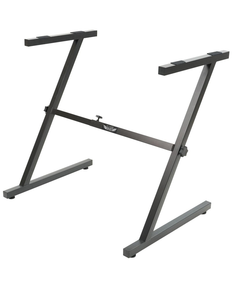 Z-Style Keyboard Stand, Adjustable Width for 61/88 Key Keyboards, Sturdy & Du...
