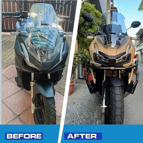 Motorcycle ADV160 Windshield Flyscreen Windscreen Wind Defelctor Front Clear