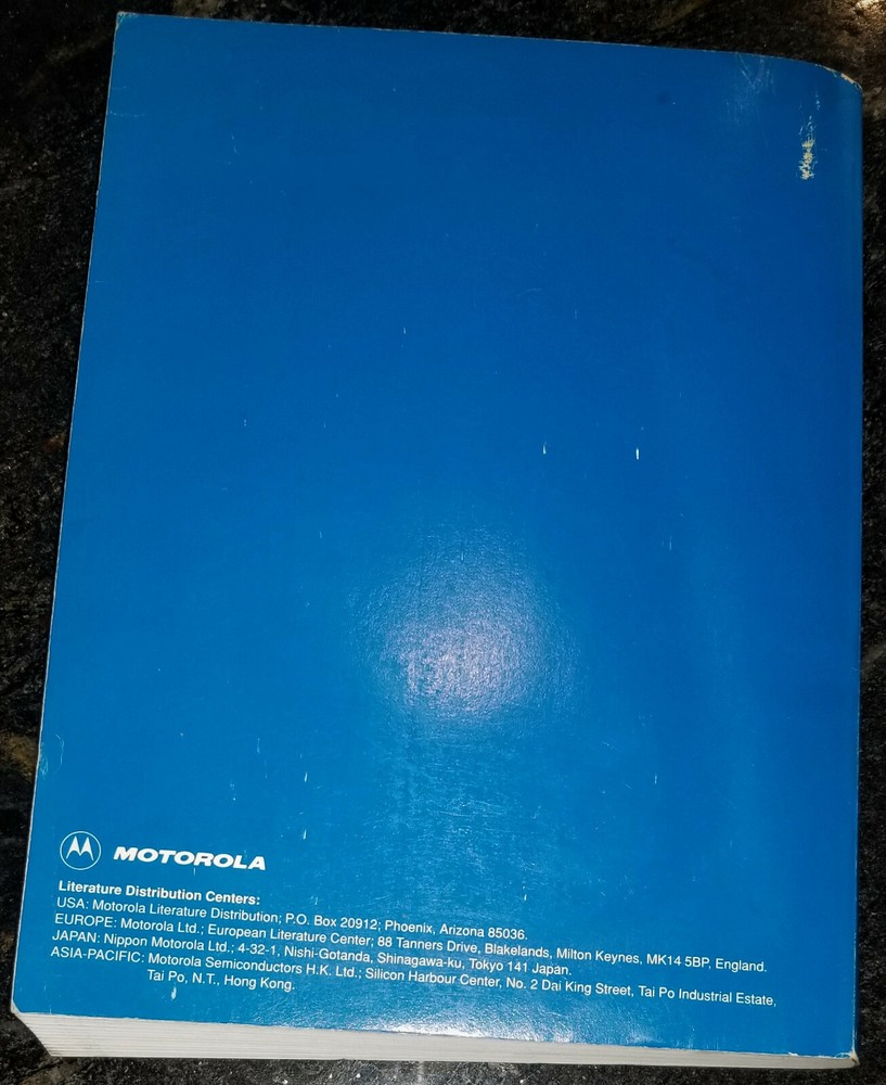 USED 1991 Motorola Thyristor Device Data Rev 3