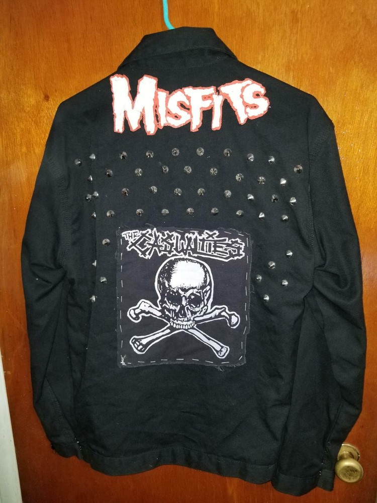 MISFITS CUSTOM SPIKE JACKET SIZE MED.