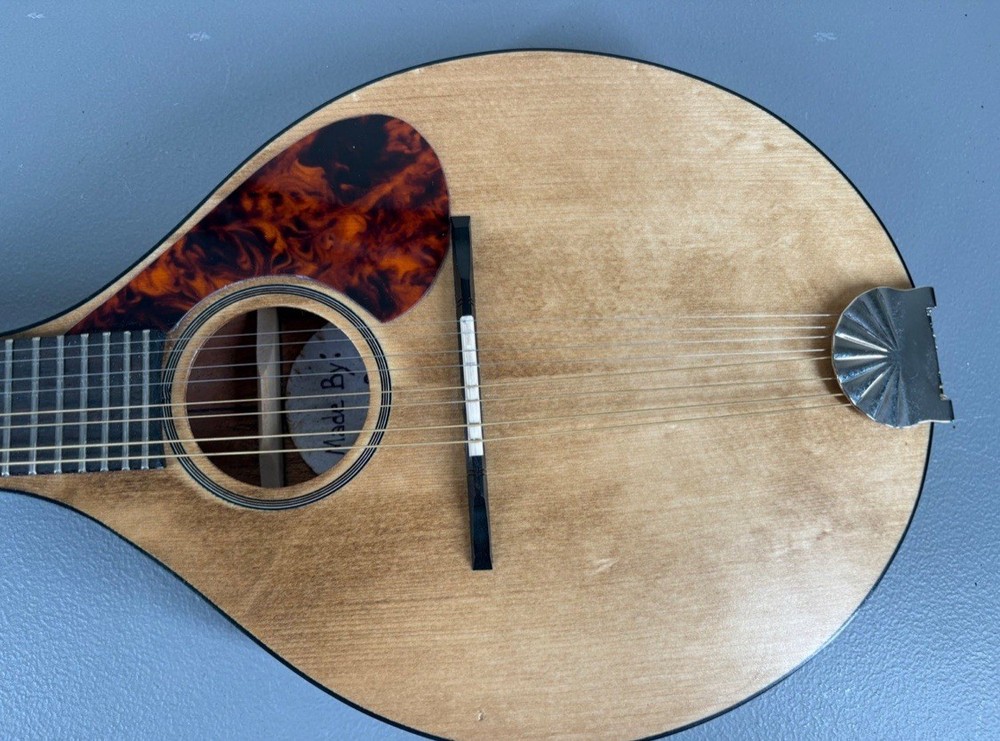 Custom-Built Flat-Back Mandolin with Case
