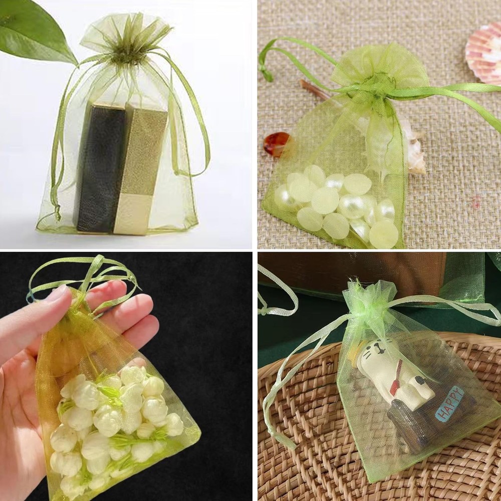 30Pack 3.9x5.9in Drawstring Fruit Mesh Bags for Fruit Trees & Vegetables