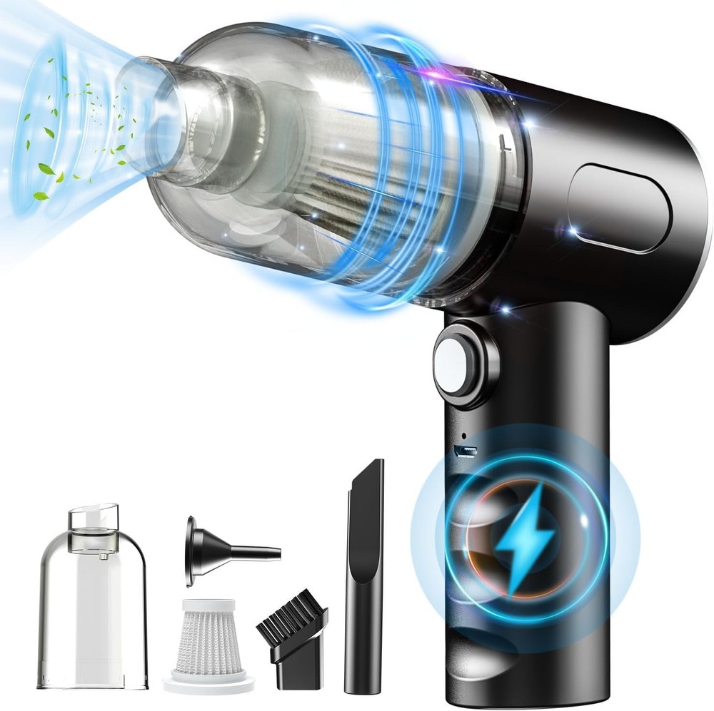 Handheld Air Duster & Vacuum Cleaner - Environmentally Safe & Portable Solution