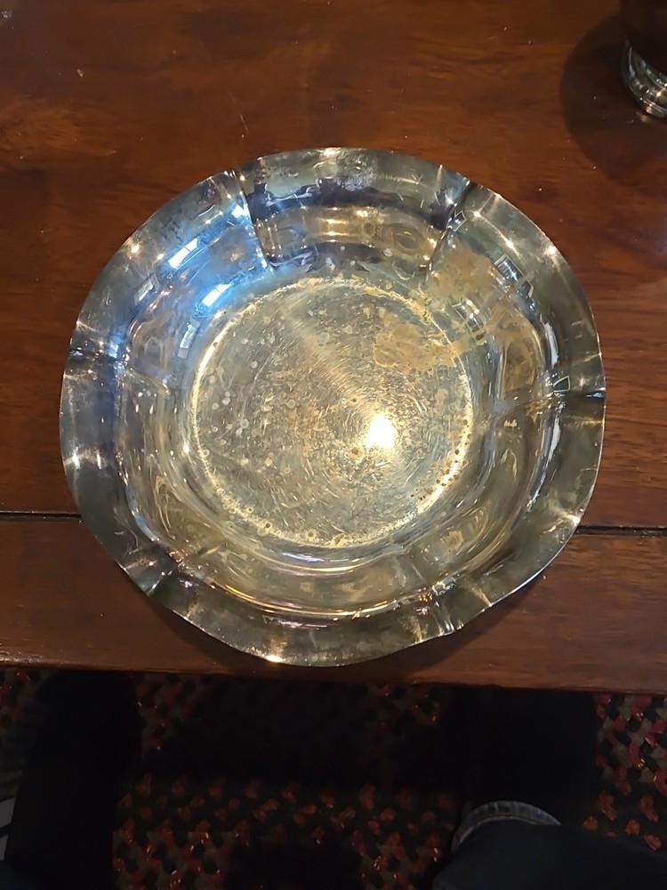 Silver dish