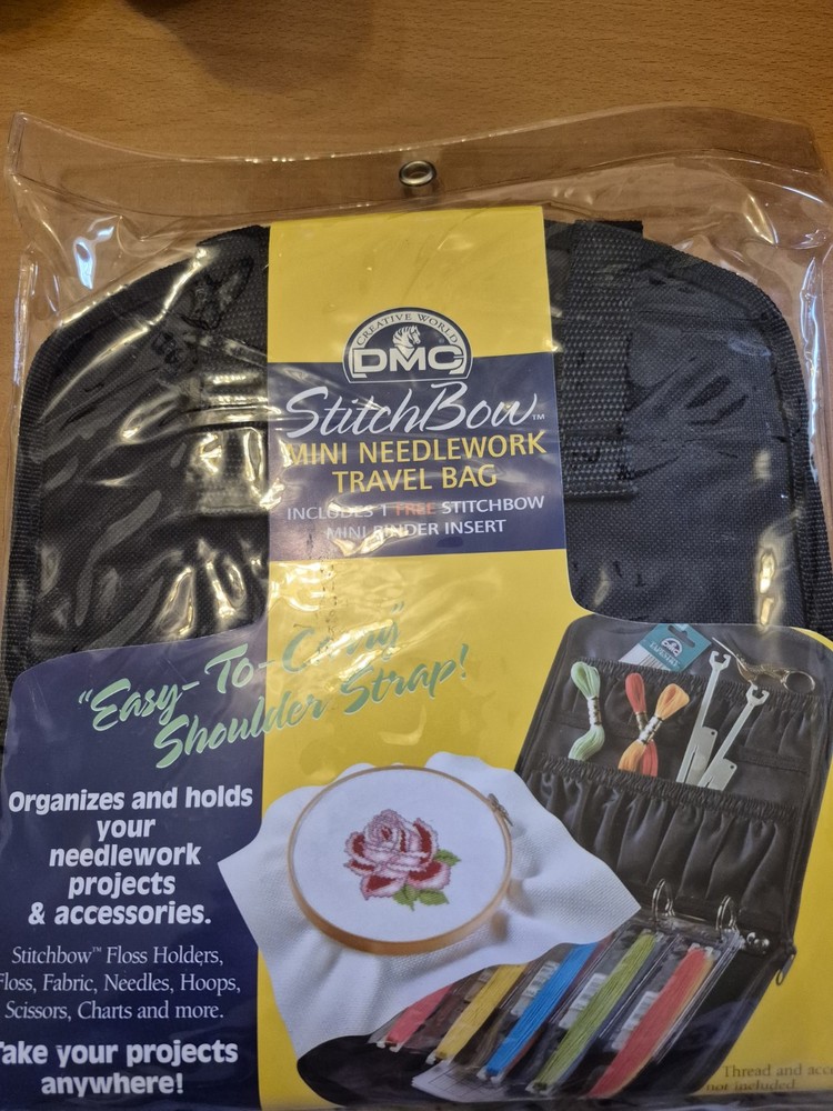 Mini Needlework Travel Bag Never Used