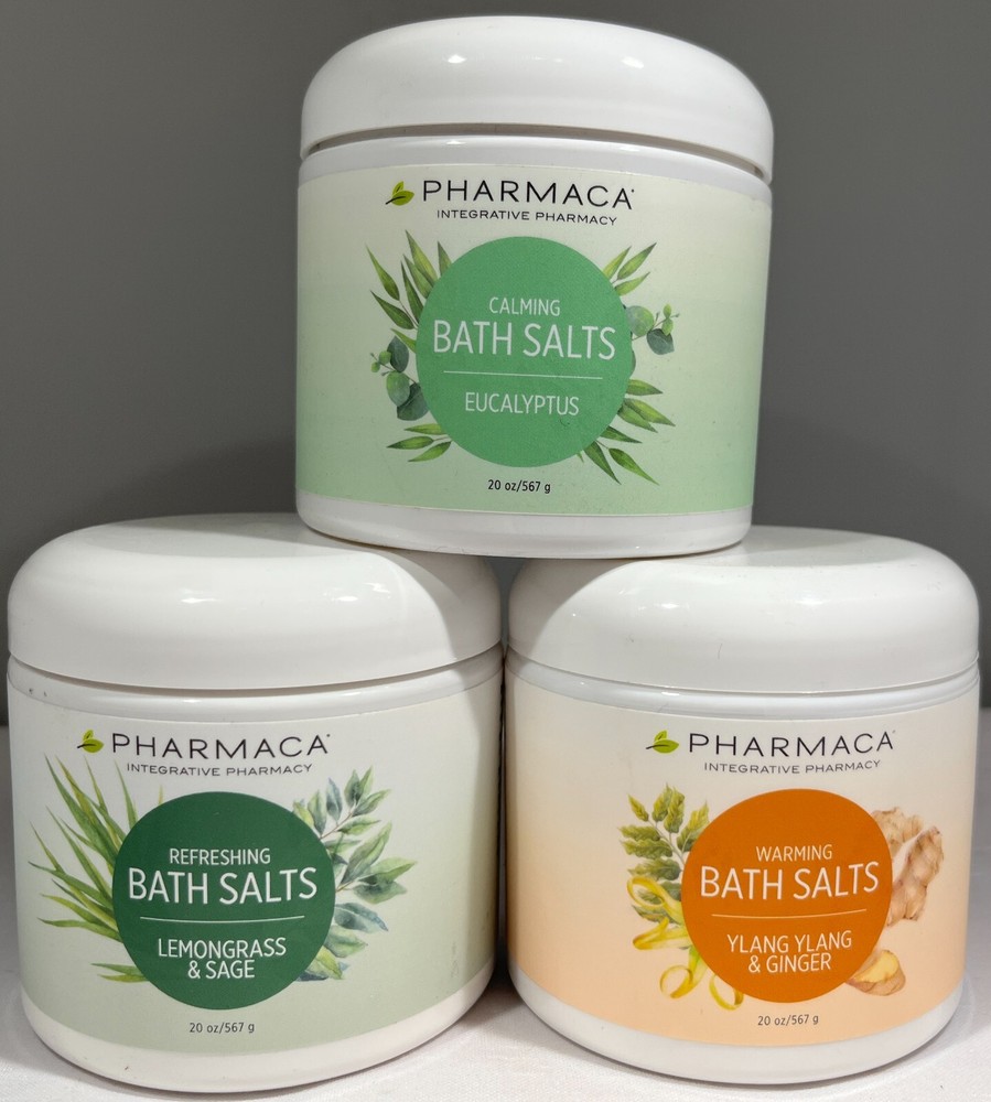 (2 PACK) Pharmaca Bath Salts, 20 oz. - CHOOSE SCENT!