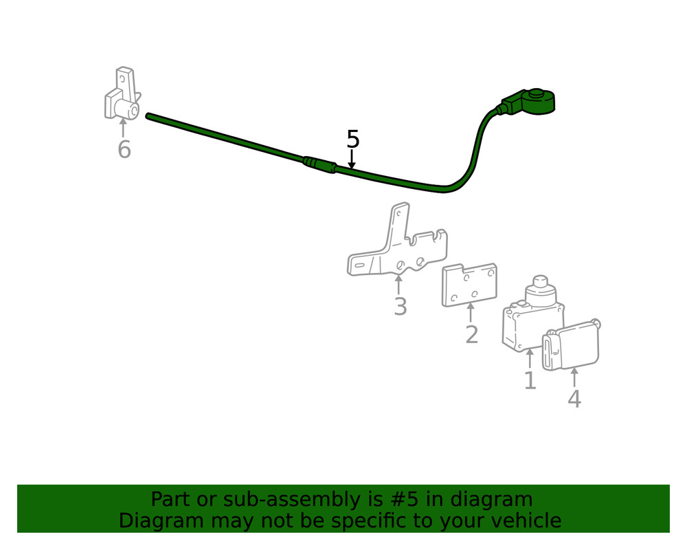 Genuine Ford Actuator Assembly YF1Z9A825CA