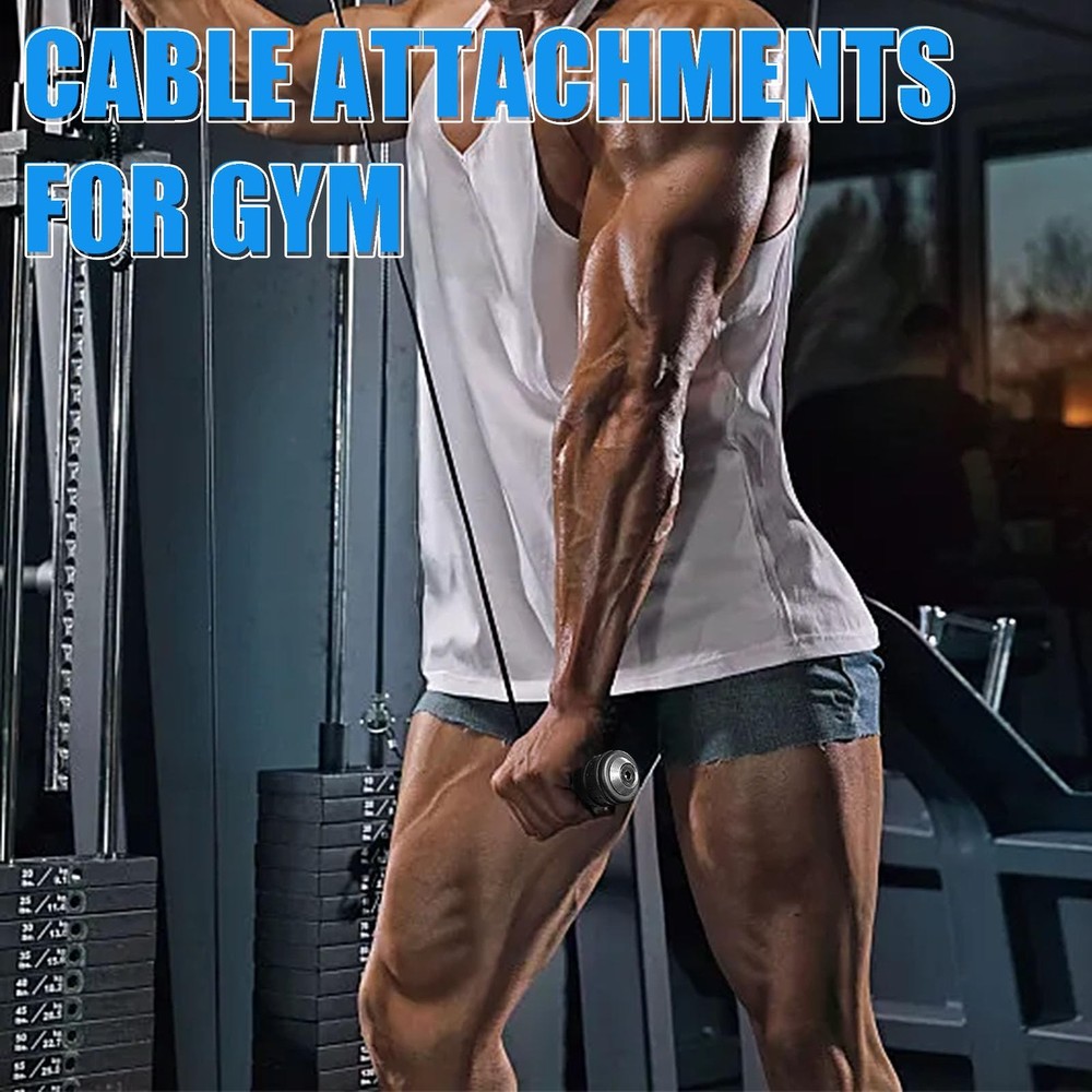 Tricep Rope Attachment for Cable Machines - Upgrade Your Lat Pulldown Workout