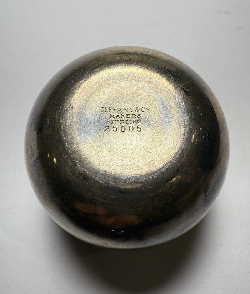Tiffany & Co. Makers Sterling 25005 Cup 29.9 Grams