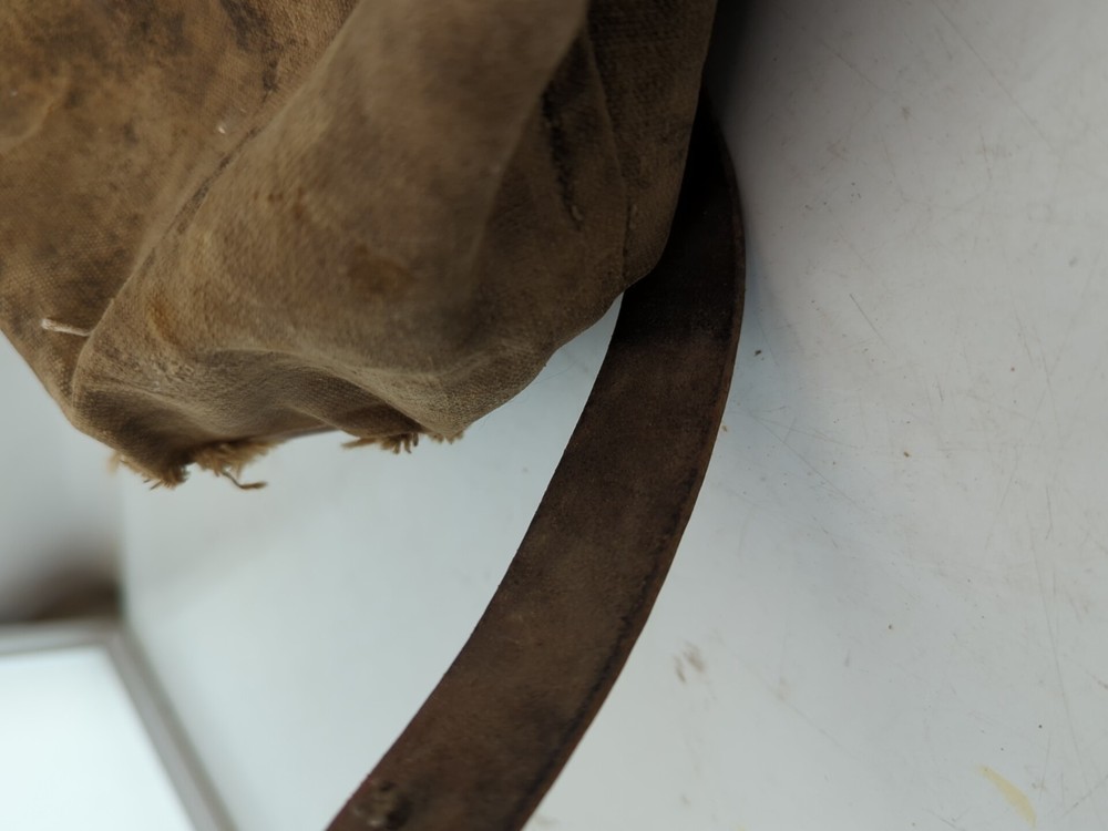 Vintage Canvas Leather Horse Feed Bag