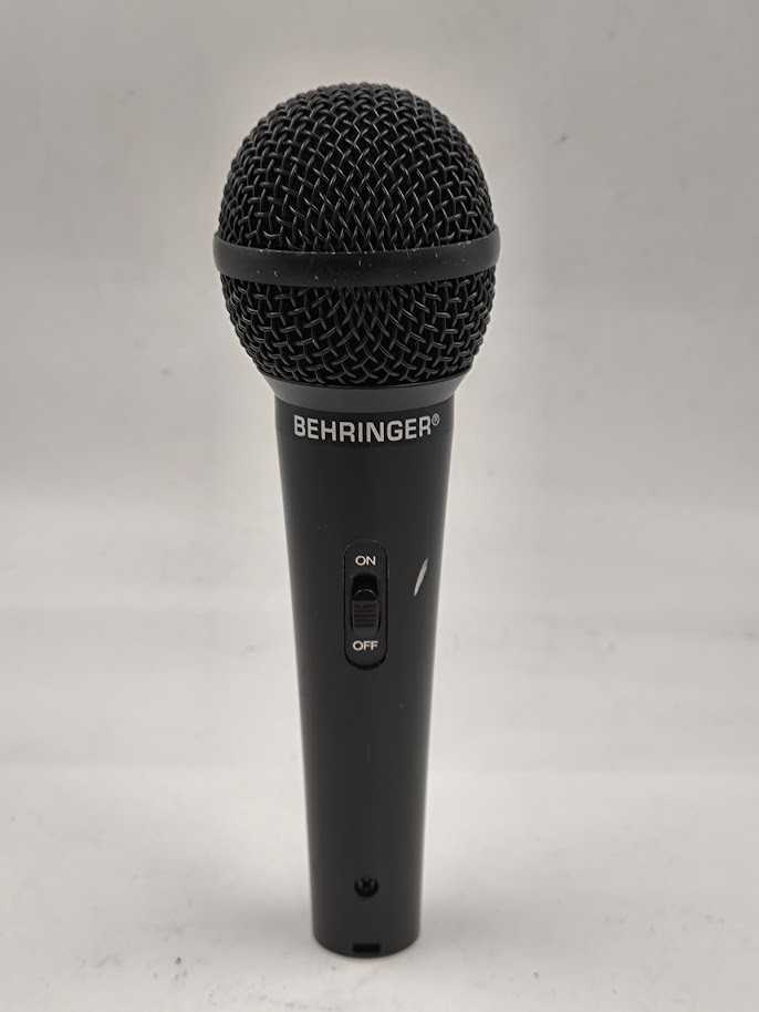 Behringer XM1800S Super Cardioid Microphone Used Working Black