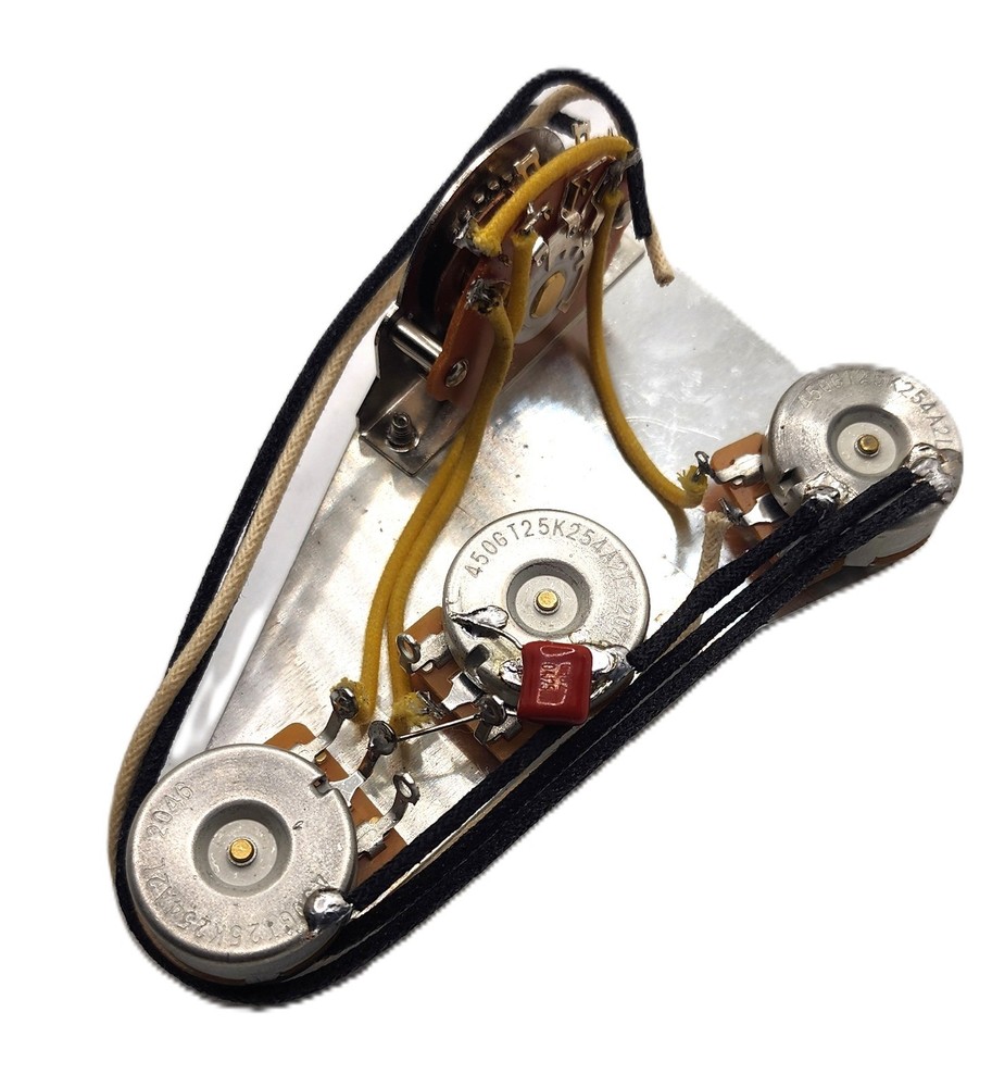 Replacement Harness for Stratocaster 1957 Pre-Wired 3-Way Switch Control Plate