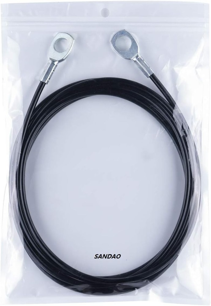 Fitness Pulley Cable,Replacement Cable Machine Accessories,Cable 39, black