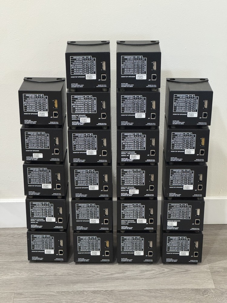 41Pcs Avtec Scout Audio Dispatch Console System