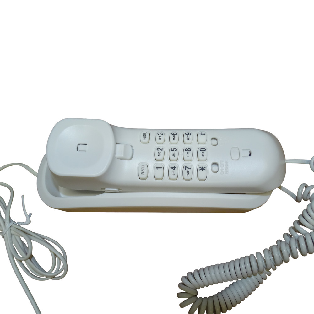 Vtech Trimstyle Corded Telephone Ringer & Receiver Volume Control ~ White