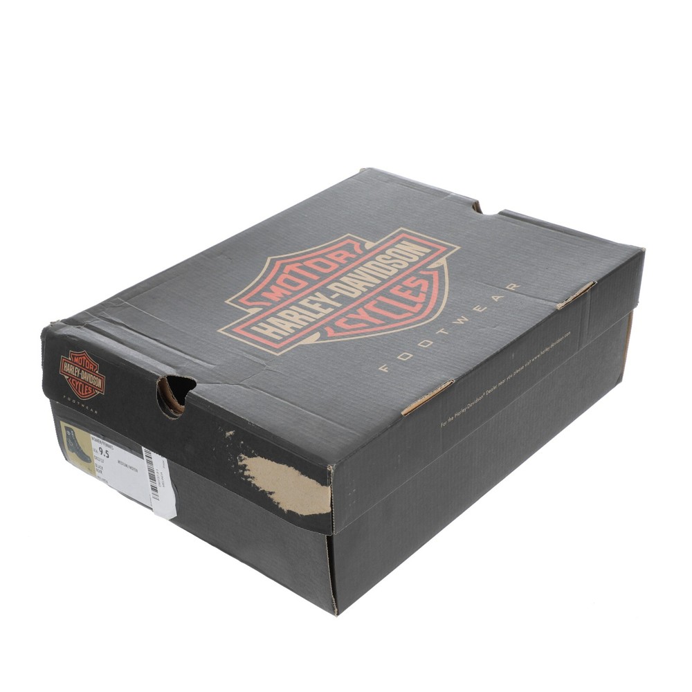 Womens Black Harley Boots Size 9.5