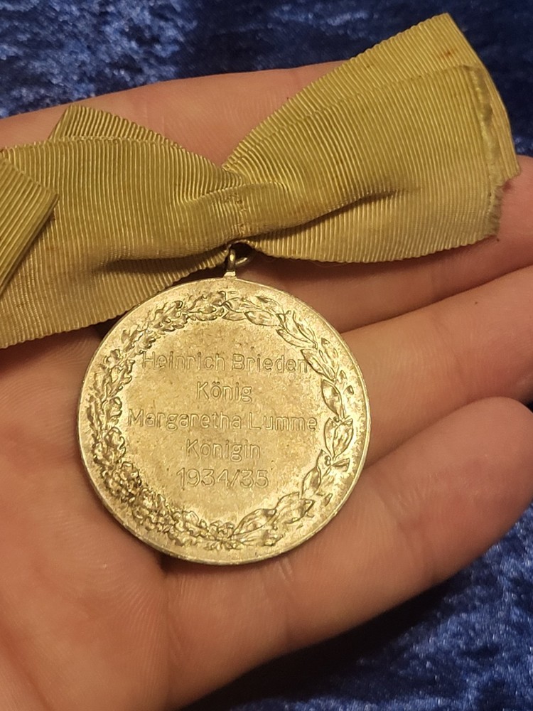 Ww2 German Shooting Award Medal