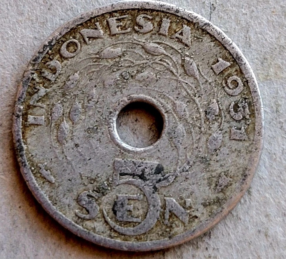 INDONESIA 5 SEN 1951