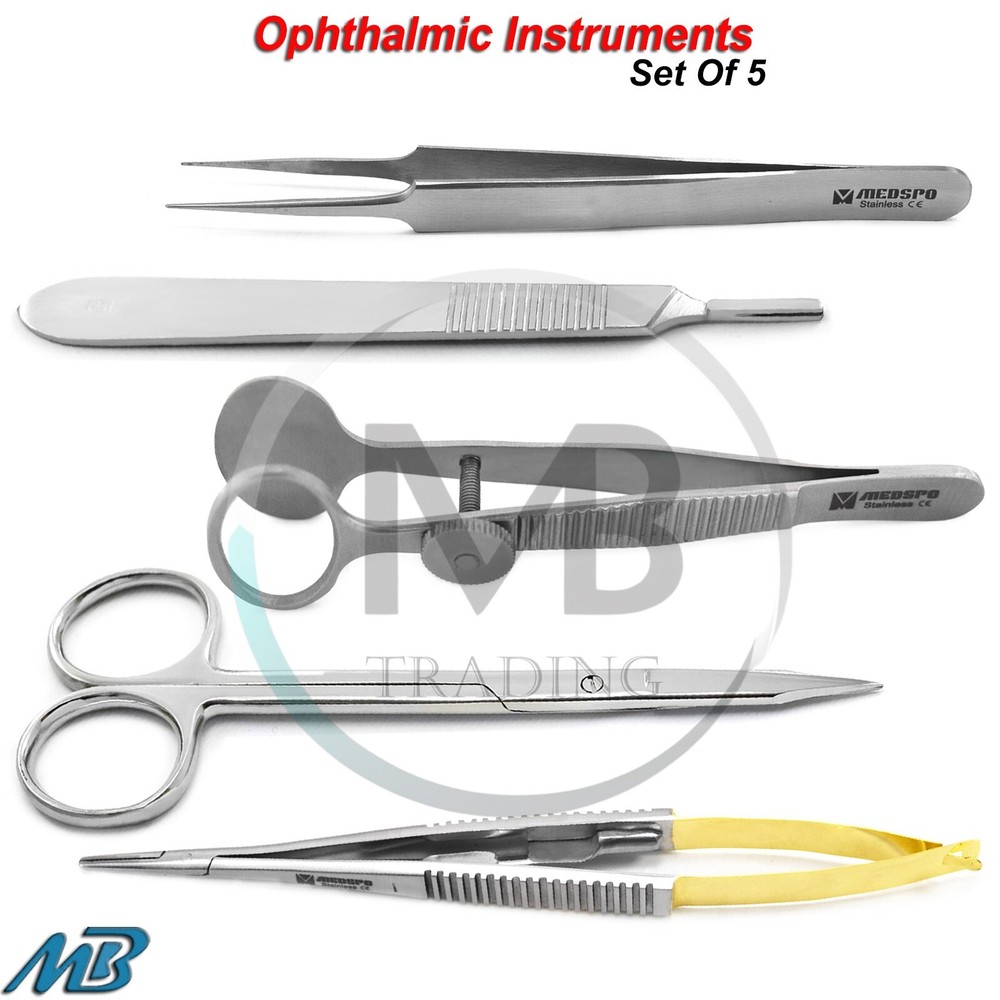 General Microsurgery Surgical Needle Hoder Ophthalmic Plastic Instruments Set