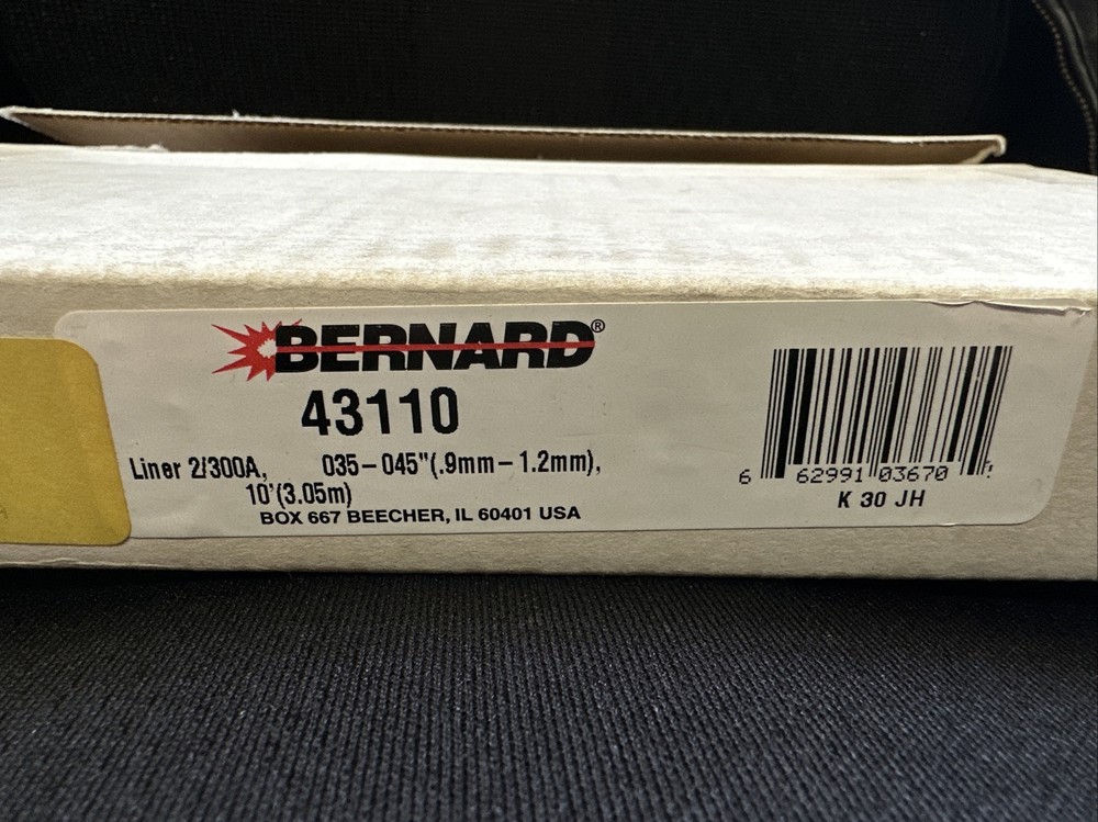 Bernard 43110 10' 300A Liner