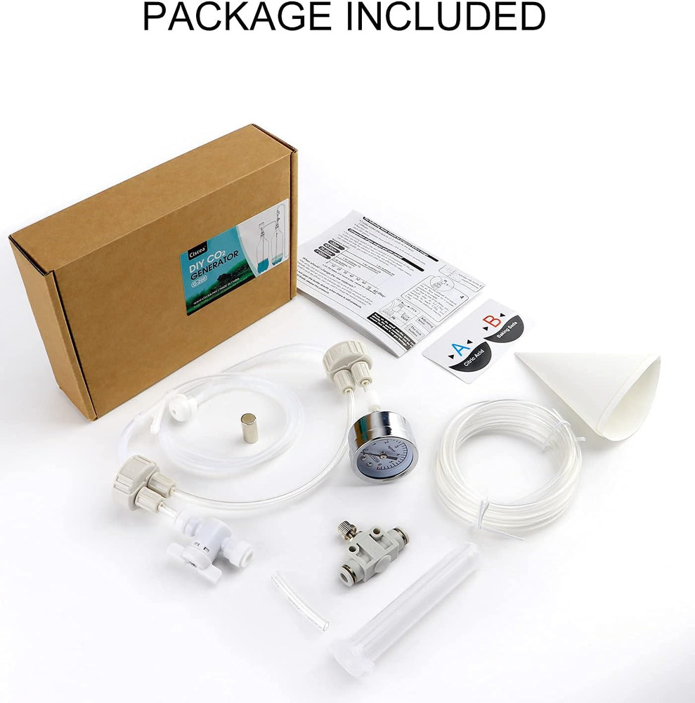 Clscea G200 Aquarium DIY CO2 Generator System Kit