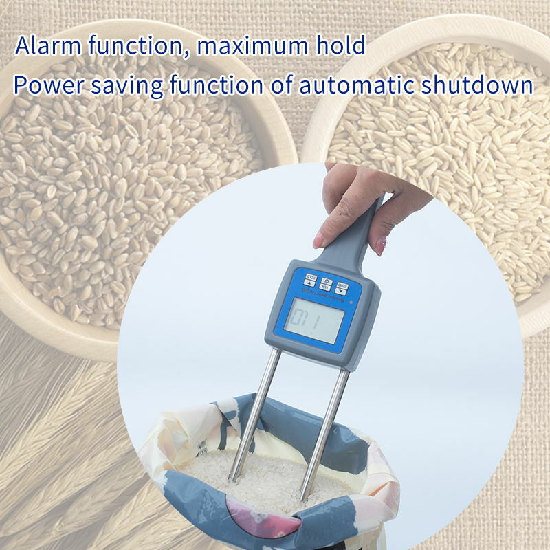 Grain Moisture Analyzer Moisture Meter with Backlight LCD for Rice Corn Wheat