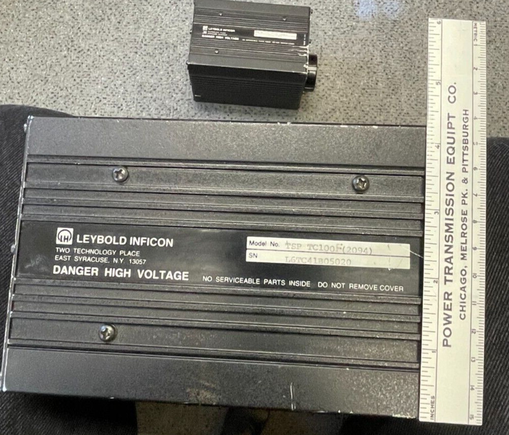Leybold Inficon Transpector TSP TC100 Residual Gas Analyzer