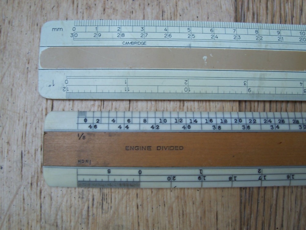 3 Vintage Engineering Rules, A W Faber and Anker. Engine Divided.