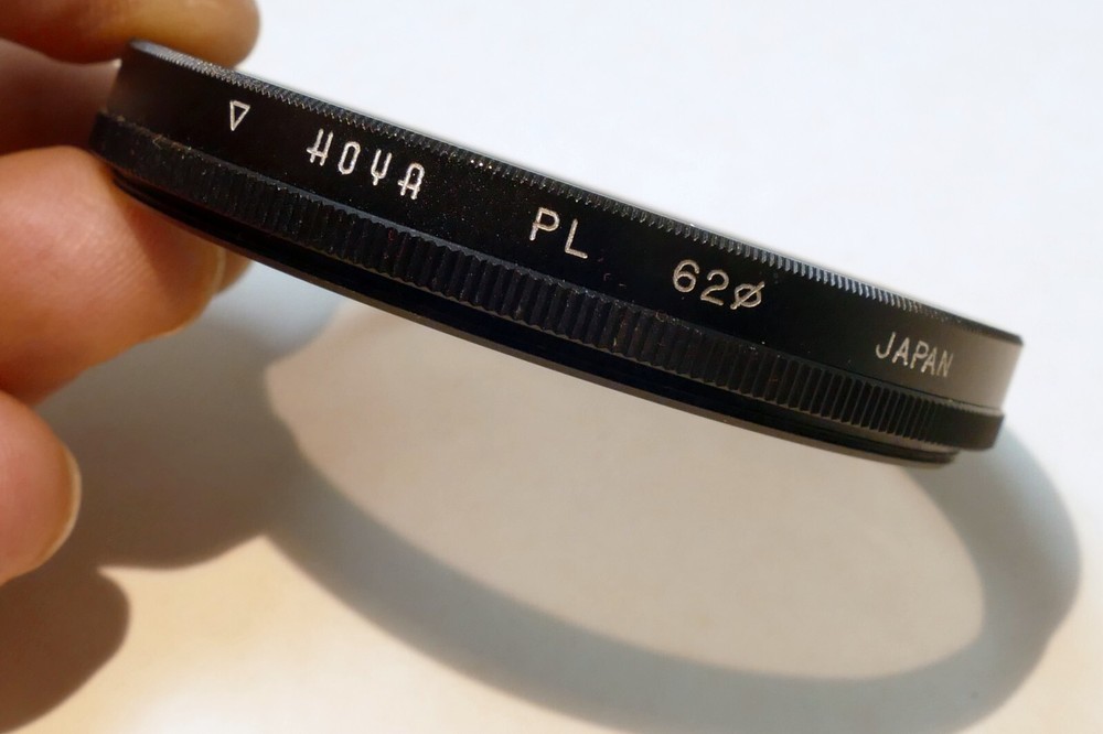 HOYA 62mm Filter PL polarizing linear
