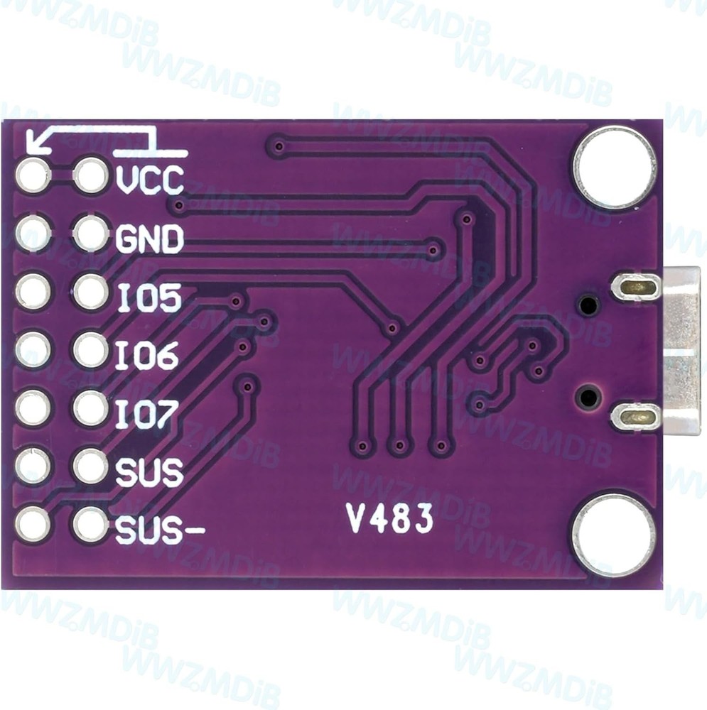CP2112 Adapter Micro USB to SMBus I2C Communication with Wires