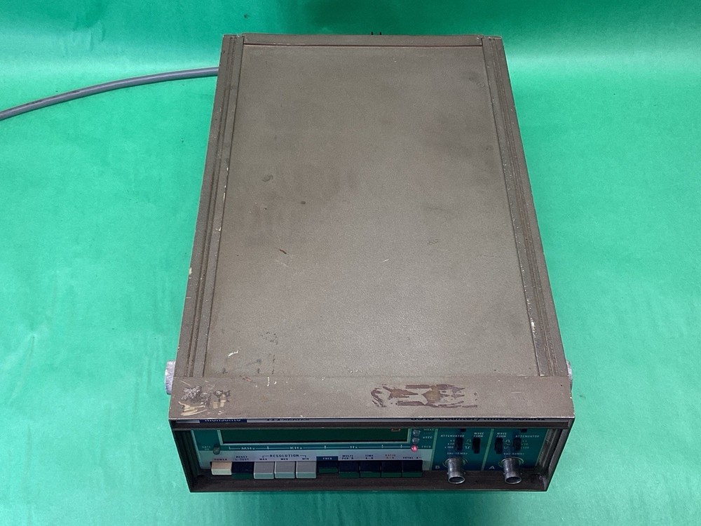 Monsanto Electronics Model 8510 50MHz Counter Timer HT Series POWERS ON UNTESTED
