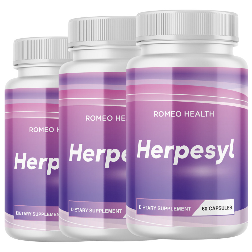 (3 Pack) Herpesyl - Dietary Supplement 60 Capsules