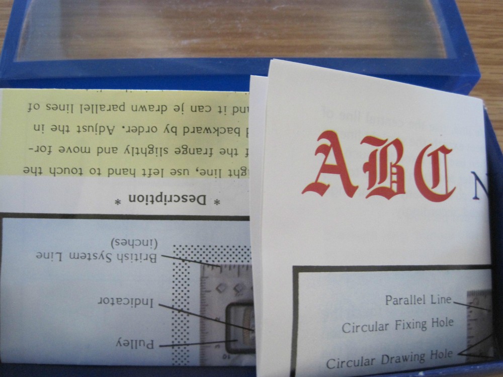 ABC Multi Purpose Rolling Ruler for Sewing in Box