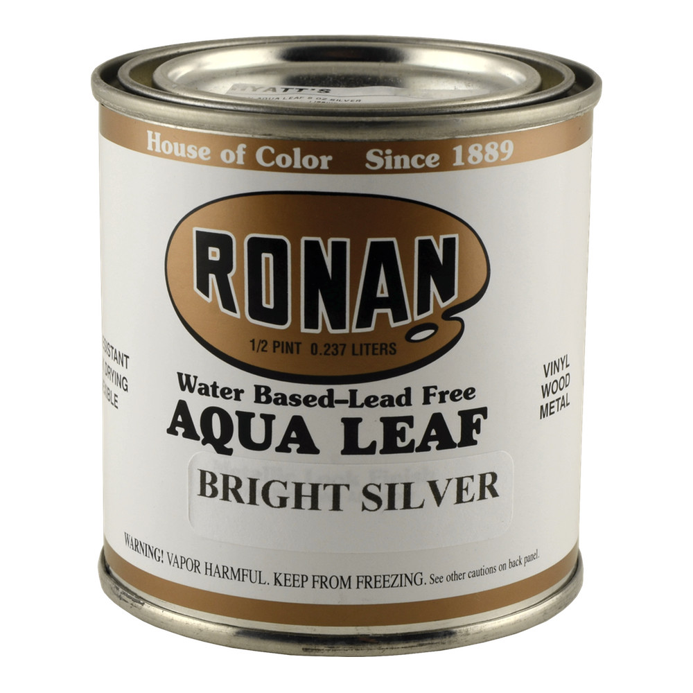 Ronan Aqua Leaf 8 Oz Silver