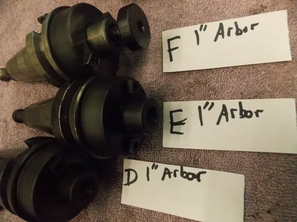 Command BT40 Shell Face Mill Tool Holder Stud 3/4" 1" or 1-1/4" Arbor Size Cat40