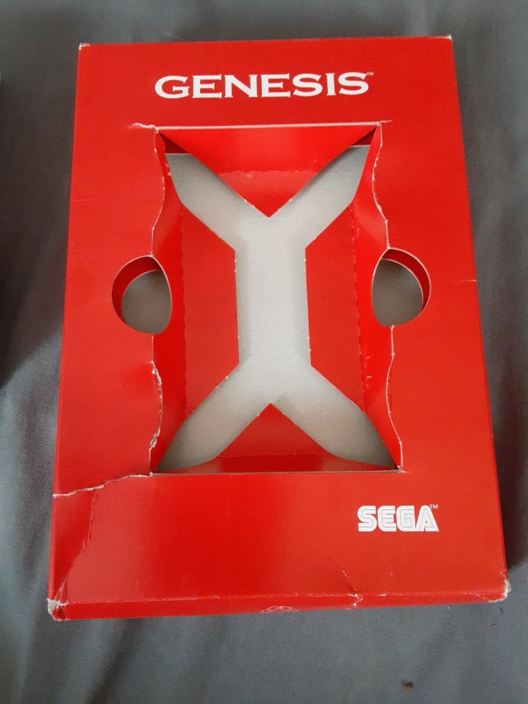 Caesars palace Sega Genesis Original Used Empty cardboard BOX only