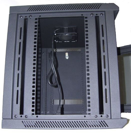 6U IT Wall Mount Network Server Data Cabinet Rack Locking Lock & Key - 24" Deep