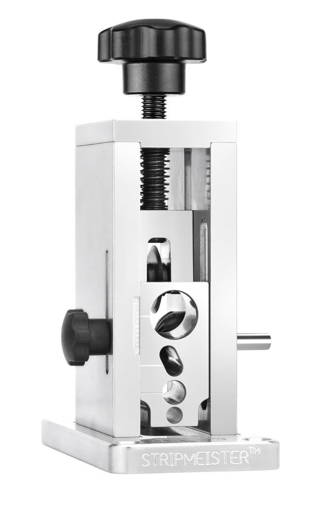 Original Drill-Powered Wire Stripper – Wire Sizes Up To Ø3/4", Jam-Free, Copp...